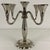 Art Deco Pair of Art Deco Style Silver Plated Candelabras by Royal Gallery For Sale - Image 3 of 6