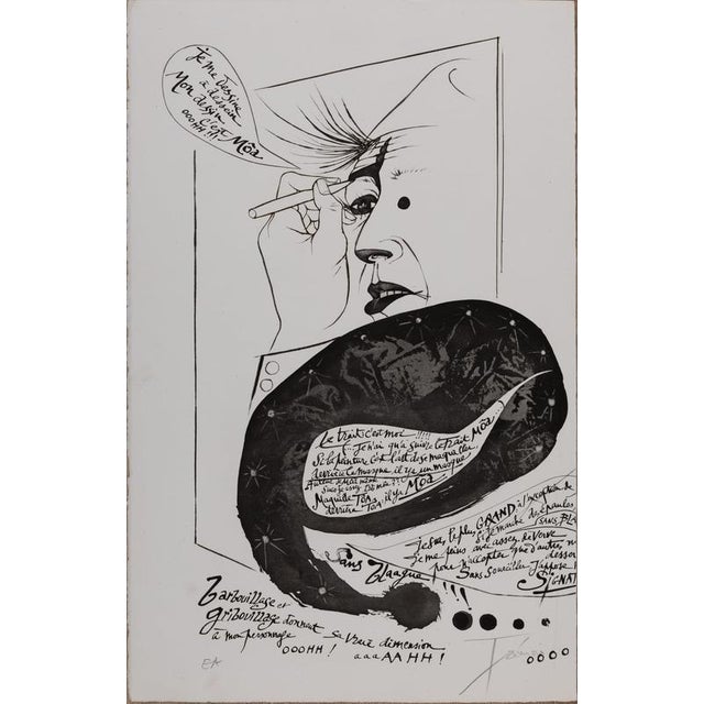 Pierre-Yves TREMOIS Moâ the Clown Original color lithograph Signed in pencil On wove paper, 30 x 48 cm (approx. 12 x 19...