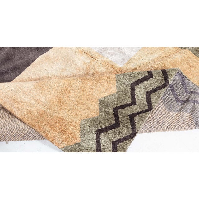 Early 21st Century Modern Inspired Art Deco Rug by Doris Leslie Blau For Sale - Image 5 of 7