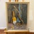 Oil on board still life composition European school signed framed