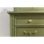Mid 20th Century Mid Century Transitional Highboy Dresser by American of Martinsville in Olive Green - Newly Painted For Sale - Image 5 of 13