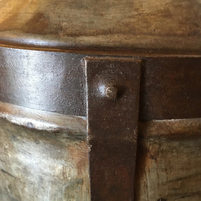 Metal Antique Original Metal Milk Can For Sale - Image 7 of 13