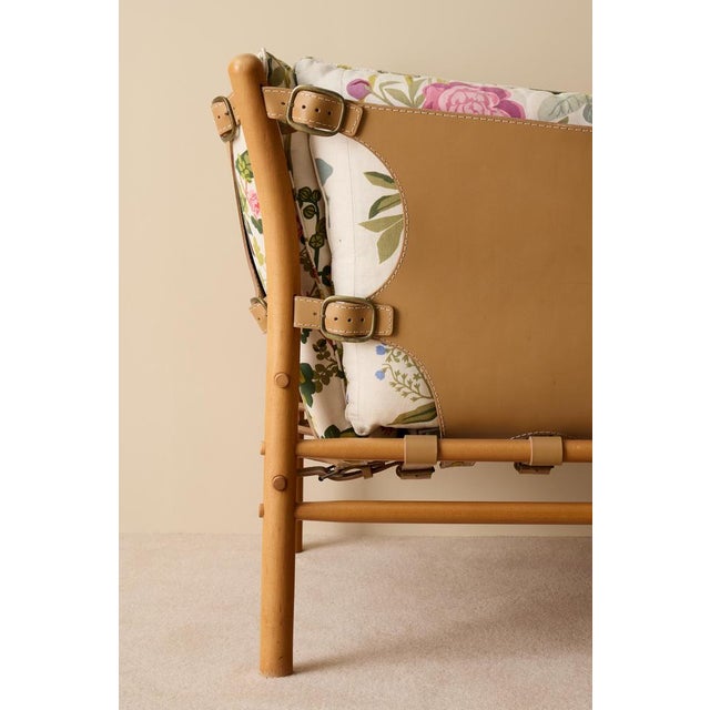 Animal Skin Easy Chairs Model Ilona attributed to Arne Norell, 1970s, Set of 2 For Sale - Image 7 of 10