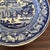 Mid 19th Century 19th Century English Wild Rose Blue and White Plate For Sale - Image 5 of 12
