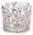 Coral Sea Brass Hurricane with Glass Insert, Nickel For Sale