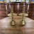 18th Century Dutch Brass Candlesticks With Mid Mounted Drip Trays - A Pair For Sale - Image 9 of 9