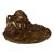 Art Nouveau Bronze Vide-Poche Trinket Tray, Marked R L , Circa 1860 - 1912 For Sale