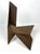 Gerald DiGiusto (1929 - 1987) Signed and dated abstract geometric COR-ten steel sculpture, (an all weather steel...