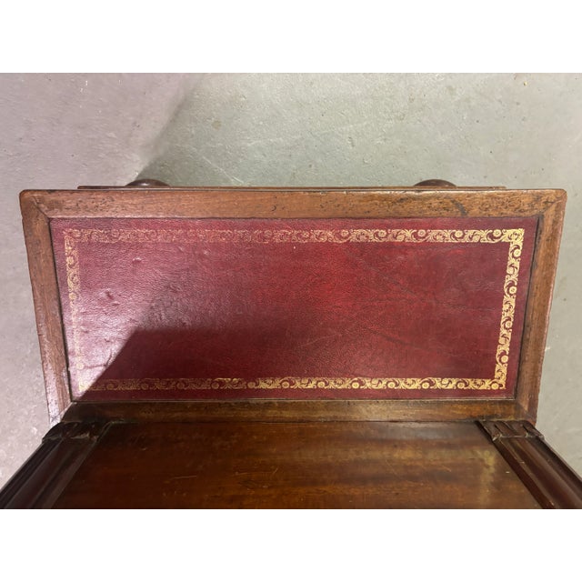 English Regency Mahogany Bed Steps, Circa 1820-30. For Sale - Image 16 of 17