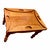 Vintage Mid 20th Century Maple Butler’s Tray Table With Folding Sides For Sale - Image 4 of 6