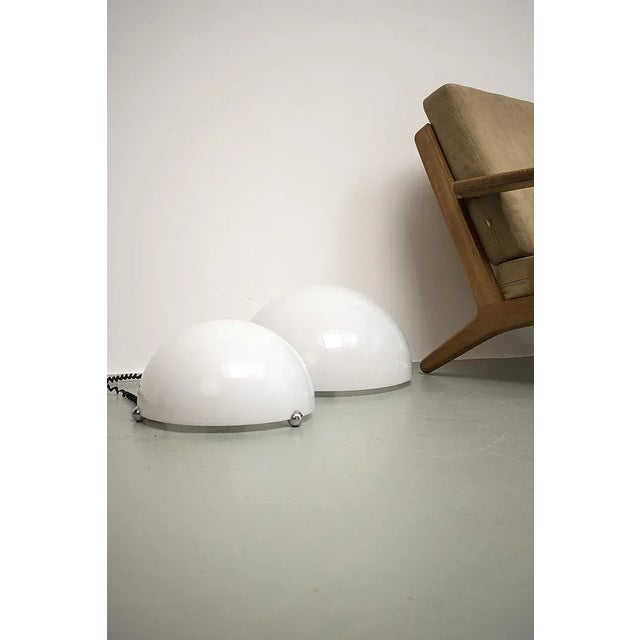 Italian Acrylic Floor Lamp For Sale - Image 4 of 7