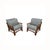 Vintage Rattan Armchairs with Quilted Seats, Set of 2 For Sale - Image 18 of 18
