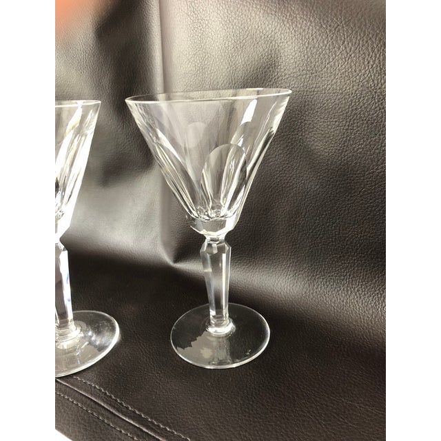 Vintage Waterford Crystal “Sheila “Pattern Set of 4 Wine Glasses Chairish