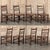 Set of Ten Country French Oak Dining Chairs in the Louis XIII Style, Includes 2 Armchairs For Sale - Image 11 of 13