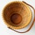 Vintage Signed Nantucket Lightship Basket – Handcrafted With Bone Handle & Geometric Pattern For Sale In Buffalo - Image 6 of 7