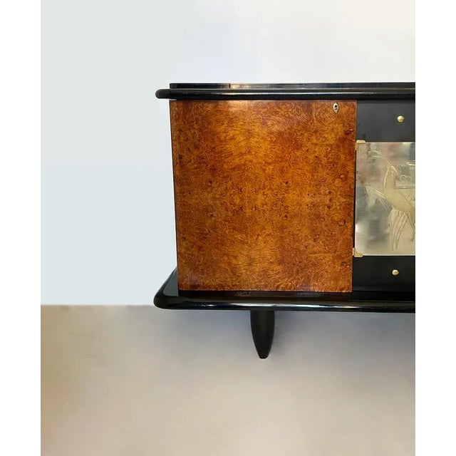 Art Deco Sideboard in Rosewood and Elm, 1930s For Sale - Image 5 of 11