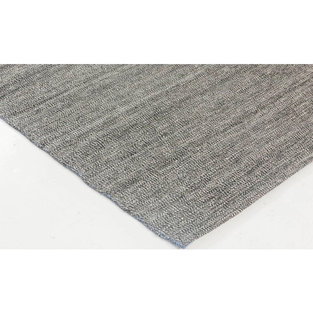 Early 21st Century Contemporary Bauer Minimalist Handmade Wool Rug by Doris Leslie Blau For Sale - Image 5 of 6