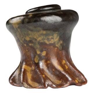 Glazed Stoneware Ceramic Vase for Paul Jeannerey, 1890s For Sale