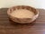 Farmhouse Late 20th Century Round Woven Oak Casserole Serving Basket For Sale - Image 3 of 11