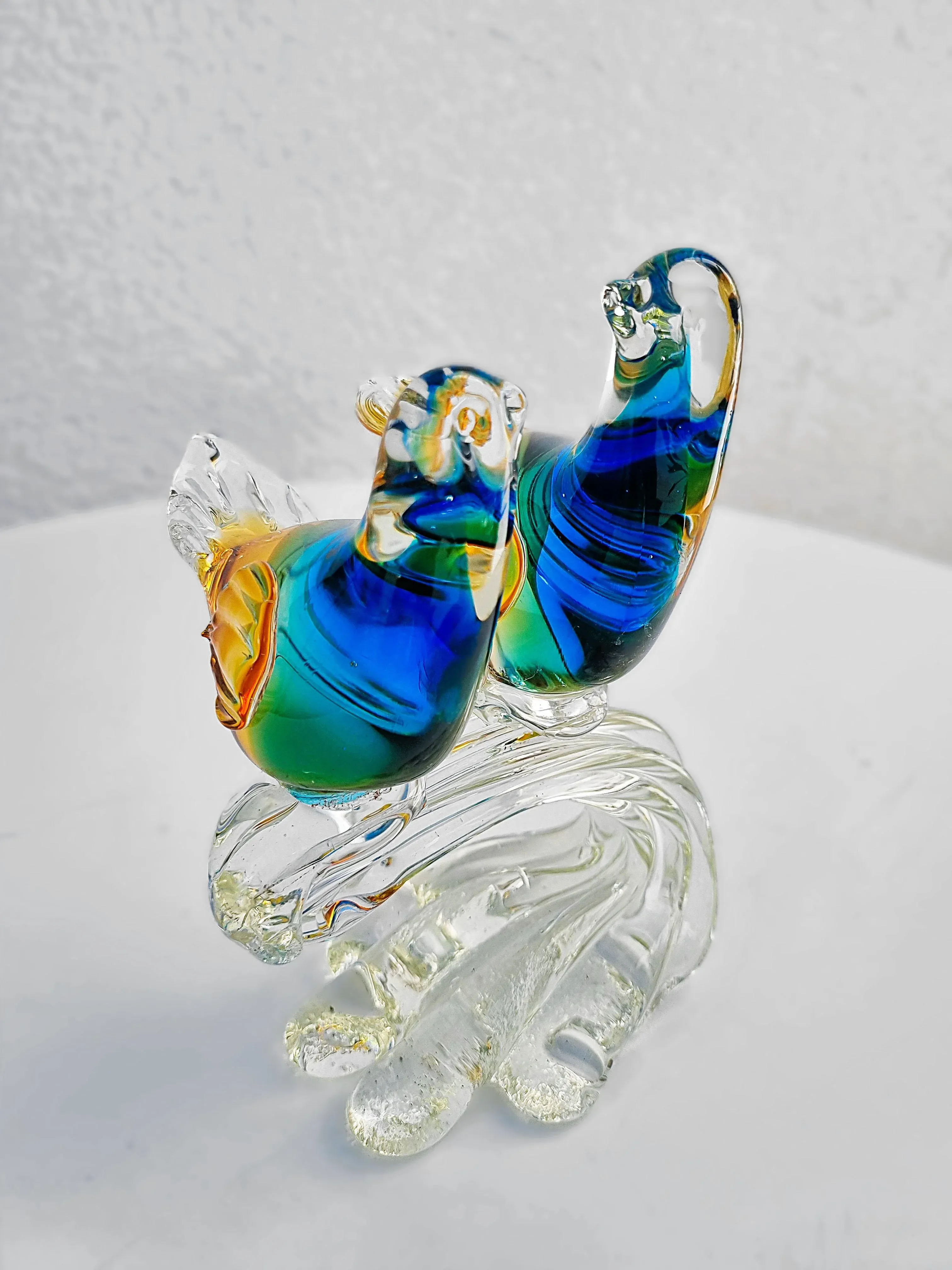 Vintage Handmade Murano Glass Bird, 1970s | Chairish
