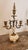 This listing features a pair of gilt bronze three-light candelabras that are Rococo-style and most likely originated from...