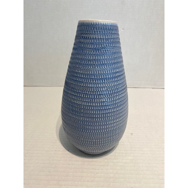 This is a timeless and also Modern style vase from Sweden's Toreboda company. It has a wonderful texture and beautiful sky...