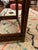 Chestnut Antique Chinese Bamboo Tall Side Table For Sale - Image 8 of 12