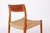 Wood Mid-Century Modern Model 77 and 57 Dining Chairs in Teak and Cord by Niels Otto (N. O.) Møller for j.l. Møllers, Denmark, 1960s, Set of 6 For Sale - Image 7 of 8