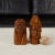 Mid-Century Modern Wooden Native American Busts - a Pair For Sale - Image 3 of 13