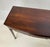 Vintage Harden Furniture "Circa 1991" Collector's Edition Cherry Bowfront Console / Writing Desk For Sale - Image 6 of 16