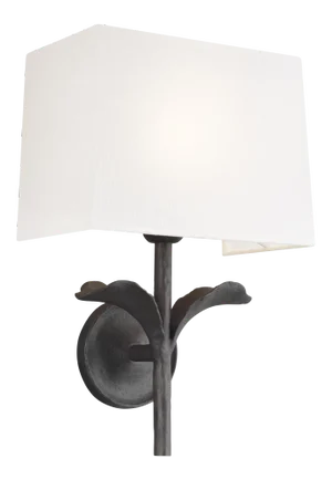 Ellen DeGeneres by Visual Comfort Studio Georgia Sconce, Black
