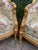 French Late20C French Artisan Louis XVI Gold Beech Bergère Pair For Sale - Image 3 of 13