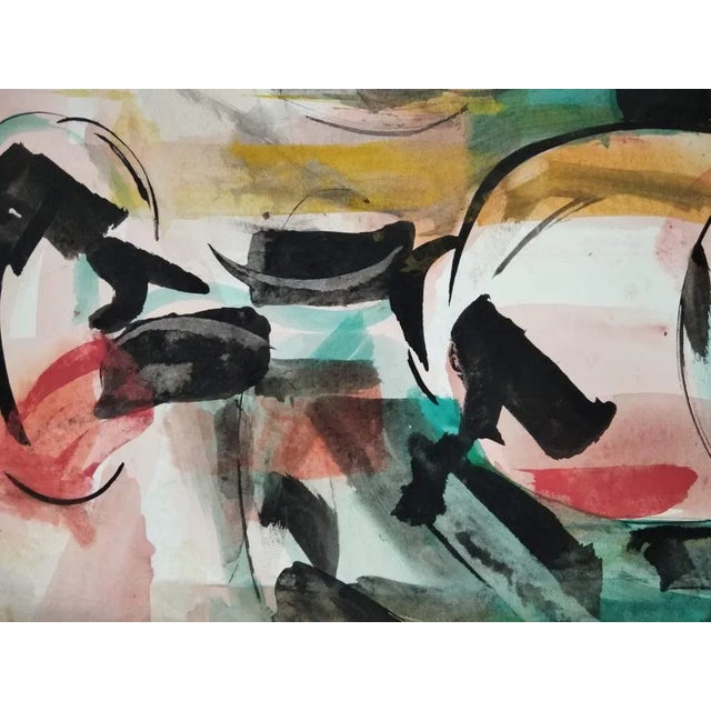 Amadeu Casals, Untitled, 1998, Mixed Media on Paper For Sale - Image 4 of 6