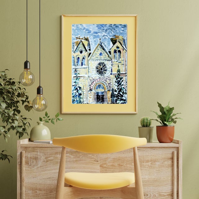Elevate your Southwestern or eclectic decor with this striking architectural study of the historic Cathedral Basilica of...