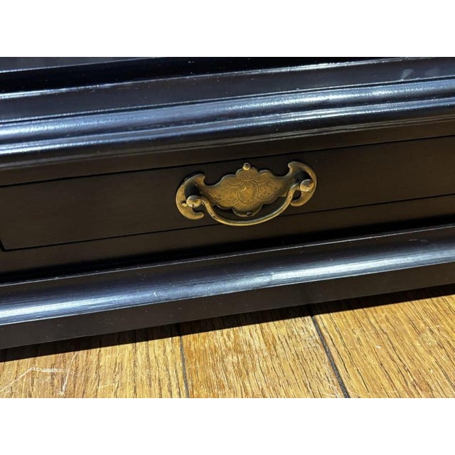 Large Architectural Brass Cathedral Skeleton Clock with Case and Key For Sale - Image 14 of 18