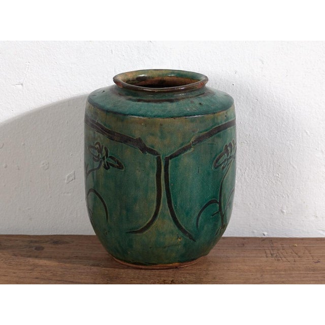 Antique Chinese Ceramic Vase For Sale - Image 6 of 8