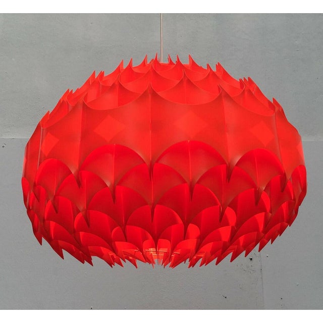 Mid-Century Rhythmik Pendant Lamp by Milanda Havlova for Vest Leuchten, Austria, 1960s For Sale - Image 6 of 18