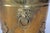 Vintage Oval Brass Cachepot W/ Lion Head Handles, Paw Feet and Etched Asian Motif For Sale - Image 15 of 18