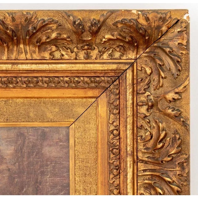 Antonio Piatti "Rose E Spine" Oil on Canvas, 1901 For Sale In New York - Image 6 of 8