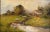 Bosisio, Country Stream, 20th Century, Oil Painting on Panel For Sale - Image 3 of 7