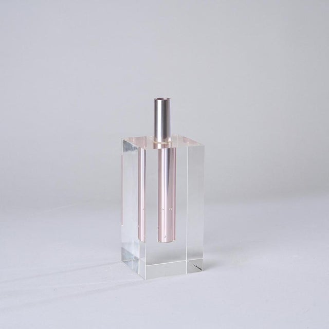 Flower Vase by Kuramata, 1980 For Sale - Image 9 of 10