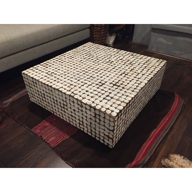 Coconut Shell Coffee Table Chairish