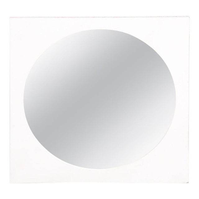Mid-Century Czech Wall Mirror with Wooden Frame, 1970s For Sale - Image 11 of 11