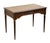 Henredon Henredon Furniture Banded Bookmatched Walnut Italian Provincial Style 40" Writing Desk For Sale - Image 4 of 12