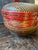 Vintage Asian Red and Green Basket For Sale - Image 9 of 10