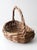Vintage Wicker Gathering Basket For Sale - Image 6 of 12