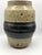 A large early stoneware vase by California ceramic artist Sheldon Kaganoff, dated 1968. The wheel-thrown vessel features a...