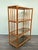 Vintage Italian Bookcase Shelf in Bamboo and Smoked Glass, 1980s For Sale - Image 12 of 12