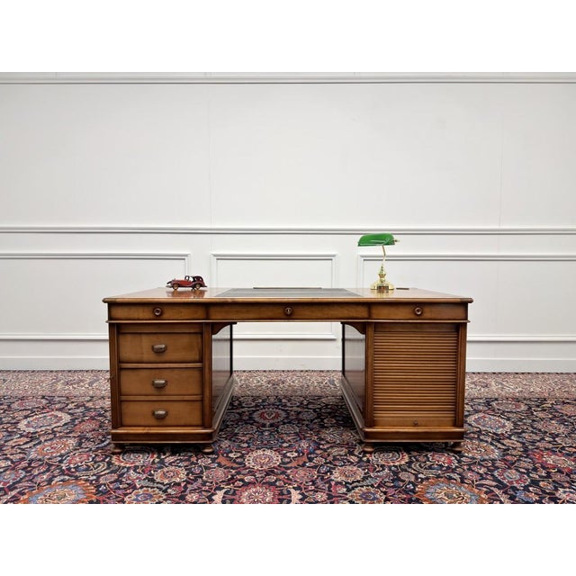 About this Classic Italian Assi D'asolo Desk Partnerdesk Classic and Elegant | Antique desks in Italian, Classic style....