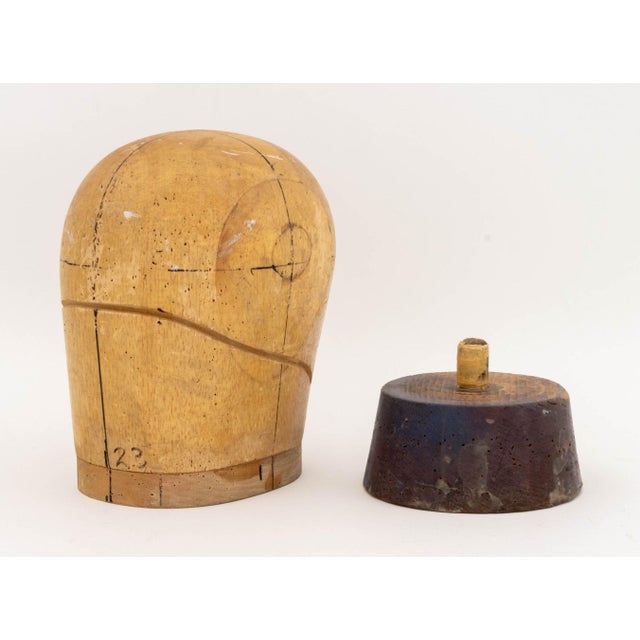 Millinery Head Block Mannequin, Circa 1940 For Sale - Image 10 of 11